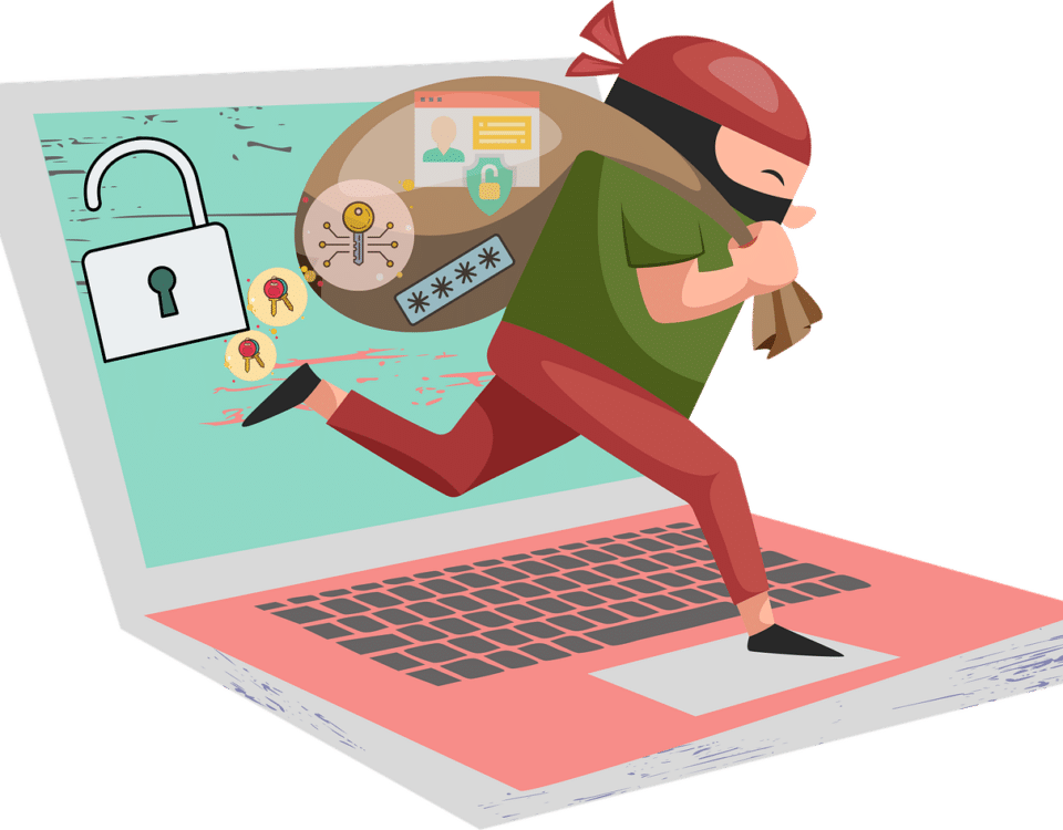 Free cybersecurity computer security hacking vector